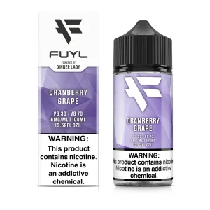 FUYL By Dinner Lady Cranberry Grape 100ml E-Juice - 6 MG