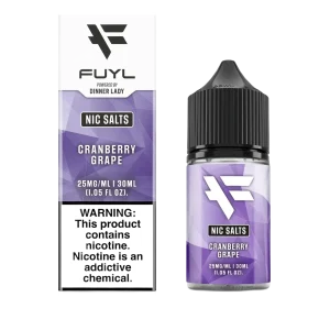 FUYL By Dinner Lady Cranberry Grape Salts 30ml E-Juice