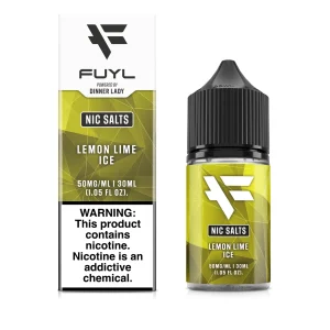 FUYL By Dinner Lady Lemon Lime Ice Salts 30ml E-Juice - 50 MG