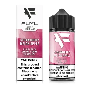 FUYL By Dinner Lady Strawberry Melon Apple 100ml E-Juice - 6 MG