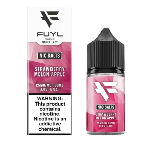 FUYL By Dinner Lady Strawberry Melon Apple Salts 30ml E-Juice