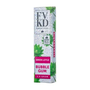FVKD Green Lotus Disposables 1.5G - Bubble Gum
