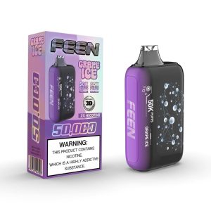 Feen 2% 50K Puff Disposable - Grape Ice