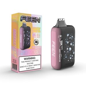 Feen 2% 50K Puff Disposable - Juicy Peach Ice