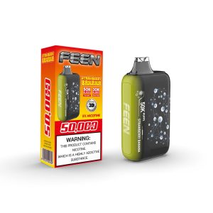 Feen 50K Puff Disposable - Strawberry Banana
