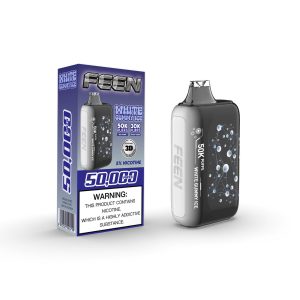 Feen 50K Puff Disposable - White Gummy Ice