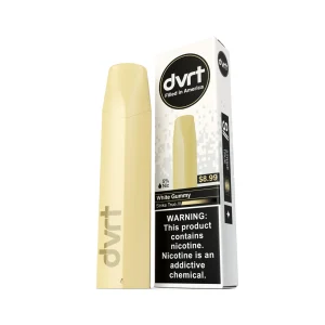Fifty Bar Dvrt 2000 Puff Disposable - White Gummy