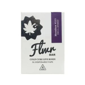 Flwr Bar THCA Cold Cure Live Rosin Disposable 3G - Moonbow#113/Hybrid