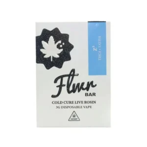 Flwr Bar THCA Cold Cure Live Rosin Disposable 3G - Z3/Sativa