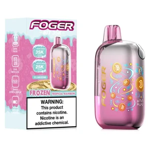 Foger BIT 35K Puff Disposable - Frozen Tropical Rainbow