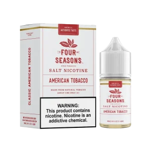 Four Seasons American Tobacco Salt 30ml E-Juice