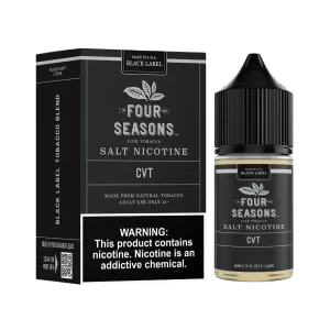 Four Seasons Black Label CVT Salt 30ml E-Juice
