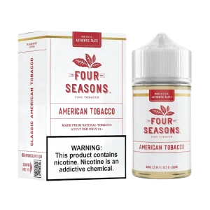 Four Seasons American Tobacco 60ml E-Juice