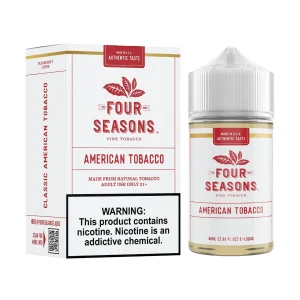 Four Seasons American Tobacco 60ml E-Juice - 12 MG