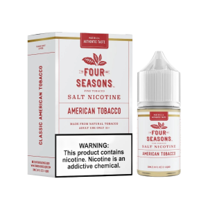 Four Seasons American Tobacco Salt 30ml E-Juice - 30 MG
