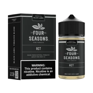 Four Seasons Black Label RCT 60ml E-Juice - 12 MG