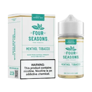 Four Seasons Menthol Tobacco 60ml E-Juice
