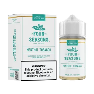 Four Seasons Menthol Tobacco 60ml E-Juice - 12 MG