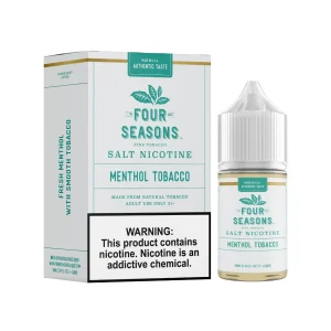 Four Seasons Menthol Tobacco Salt 30ml E-Juice - 50 MG