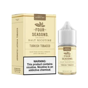 Four Seasons Turkish Tobacco Salt 30ml E-Juice - 50 MG