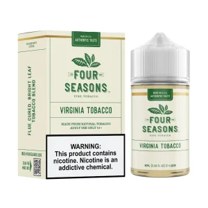 Four Seasons Virginia Tobacco 60ml E-Juice - 12 MG
