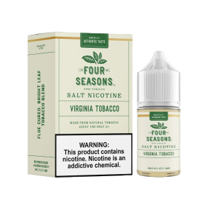 Four Seasons Virginia Tobacco Salt 30ml E-Juice - 30 MG