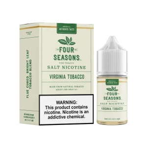 Four Seasons Virginia Tobacco Salt 30ml E-Juice - 50 MG