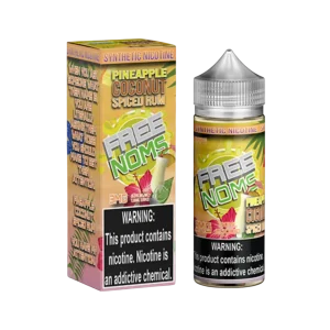Free Noms Pineapple Coconut Spiced Rum 120ml TFN E-Juice