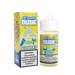 French Dude Blueberry 100ml E-Juice - 6 MG