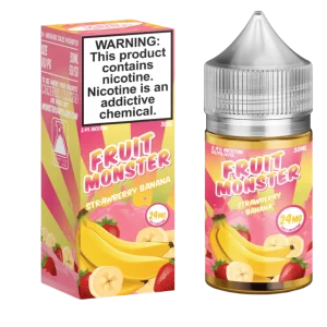 Fruit Monster Strawberry Banana Salt 30ml E-Juice