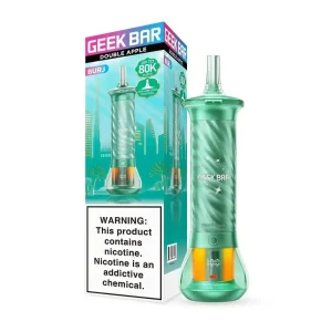 Geek Bar Burj Hookah 80K Puff Disposable - Double Apple