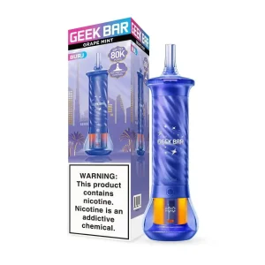 Geek Bar Burj Hookah 80K Puff Disposable - Grape Mint