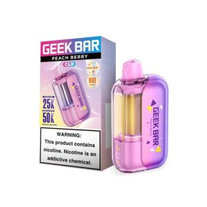 Geek Bar CLR 50K Puff Disposable - Peach Berry