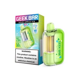 Geek Bar CLR 50K Puff Disposable - Sour Apple Ice