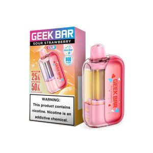 Geek Bar CLR 50K Puff Disposable - Sour Strawberry
