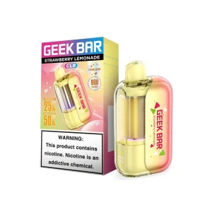 Geek Bar CLR 50K Puff Disposable - Strawberry Lemonade