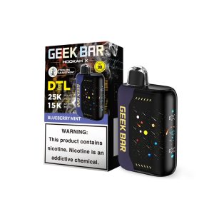 Geek Bar Hookah X 25K Puff Disposable - Blueberry Mint
