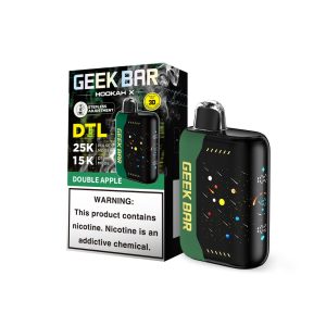 Geek Bar Hookah X 25K Puff Disposable - Double Apple