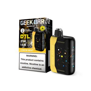 Geek Bar Hookah X 25K Puff Disposable - Lemon Mint