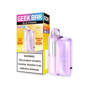 Geek Bar Mate 60K Puff Disposable - Blue Straws