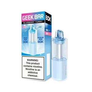 Geek Bar Mate 60K Puff Disposable Pre-Filled Replacement Pod Cartridge - 1PK - Blueberry Yummy