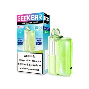 Geek Bar Mate 60K Puff Disposable - Sour Apple Ice