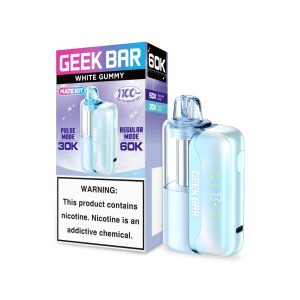 Geek Bar Mate 60K Puff Disposable - White Gummy