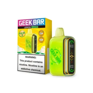 Geek Bar Pulse 2 25K Puff Disposable - Hubba Edition Lemon Hubba