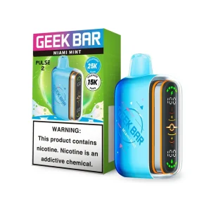 Geek Bar Pulse 2 25K Puff Disposable - Miami Mint