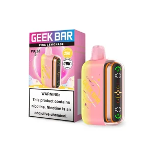 Geek Bar Pulse 2 25K Puff Disposable - Pink Lemonade