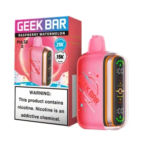 Geek Bar Pulse 2 25K Puff Disposable - Raspberry Watermelon