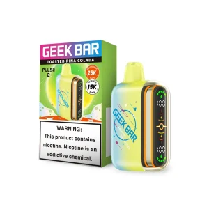 Geek Bar Pulse 2 25K Puff Disposable - Toasted Pina Colada