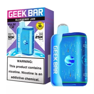 Geek Bar Pulse X2 50K Puff Disposable - Blueberry Jam