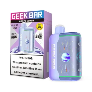 Geek Bar Pulse X2 50K Puff Disposable - Grape Slush